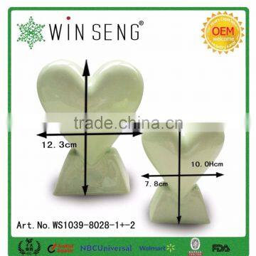 Ceramic Heart Shape Holiday Decoration Craft Custom photo-3