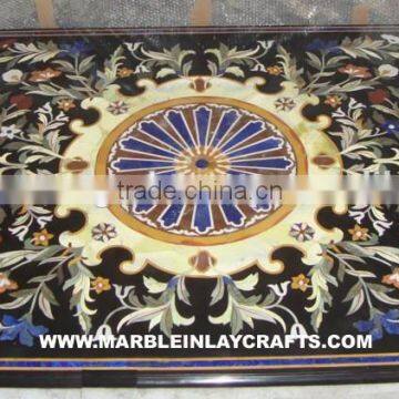 Inlay Marble Dining Table Top, Exclusive Marble Table Top