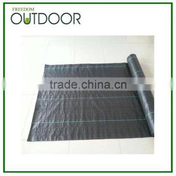 Black Plastic Ground Cover / pp Woven Landscape Fabric / Weed Control Fabric photo-5