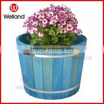 Cedar Wood Planter Boxes Balcony Flower Planting