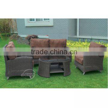 home garden ridge rattan sofa set outdoor patio furniture