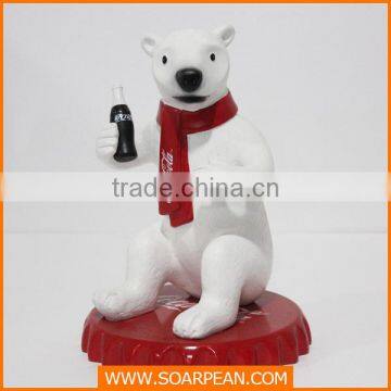 Stylish Decoration Advertising Fiberglass Bear Statues photo-5