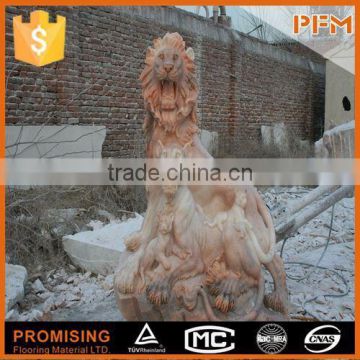 latest natural best price beautiful hand carved lifesize lion sculpture