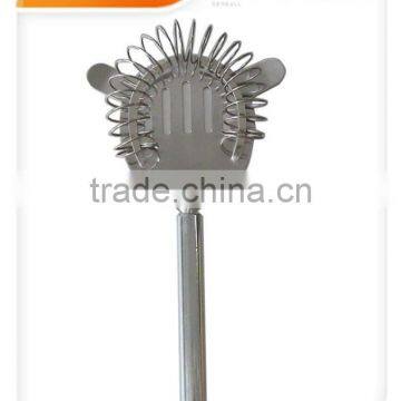 Stainless steel wine strainer