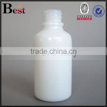 Cosmetic Oil 30ml Glass Bottle White 30ml Glass Dropper Bottle for Skin Care photo-2