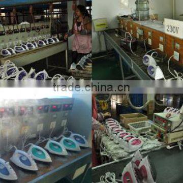 Home Stainless Steel With Teflon Thermostat Ceramic Soleplate Optional Steam Iron