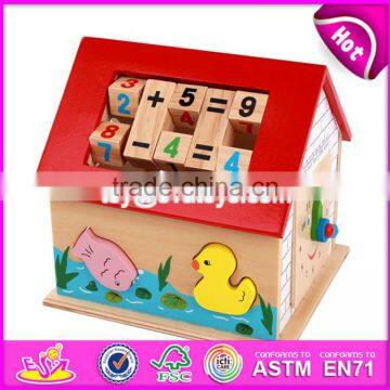 2017 New Design Funny Toy Children Wooden Multi Activity Cube W12D049 photo-4