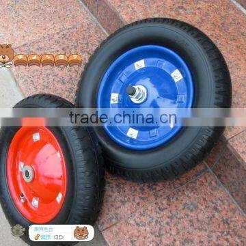 High quality environmental protection abrasion resistant 13" PU WHEEL