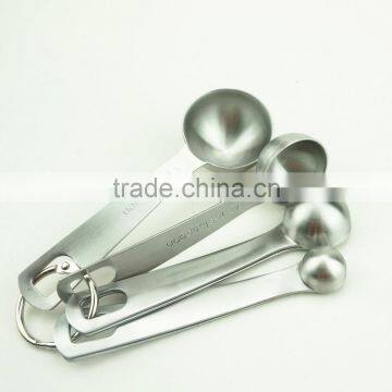 42139 6pcs Stainless Steel Nesting Measuring Cups and Spoons Set
