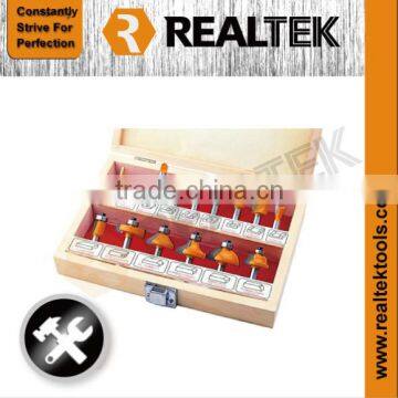 15PCS Carbide Router Bits Set