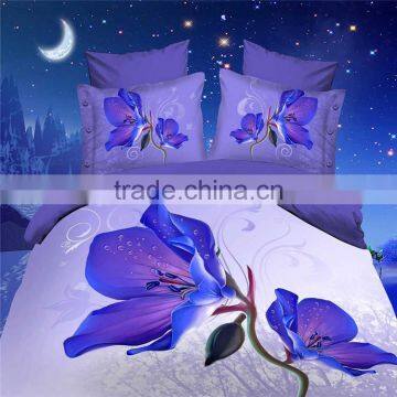LUURY 3D Animal Horse Leopard Tiger Flower Bedding Bed Sheet Set Bedclothes Duvet Cover Set Bedding Set . photo-4