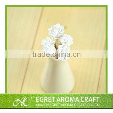 Natural Ceramic Air Freshener With Rattan Sticks photo-2
