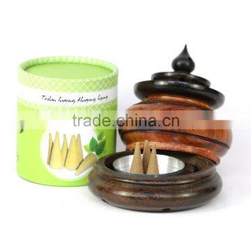 High Quality Agarwood Cone Incense (small Size) - 100% Agarwood Powder photo-2