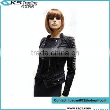 2014 Winter Women Leather Jacket for Sale