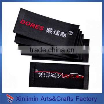 2016 High quality woven branded garment labels