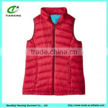 Chidren winter warm sleeveless jacket