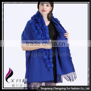 CX-B-P-68D 2016 Large Oversized Blanket Cashmere Scarf Shawl photo-5