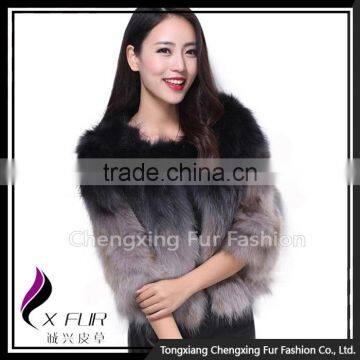 CX-G-A-01B High Fashion Professional Fur Raccoon Fur Coat And Jacket photo-2