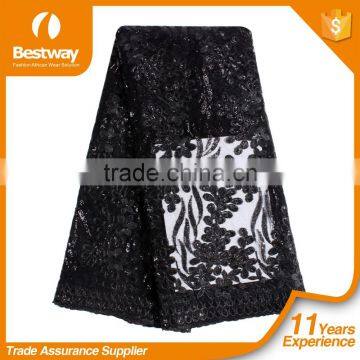 High Quality Embroidery French Lace Fabric FL1186-2 photo-3