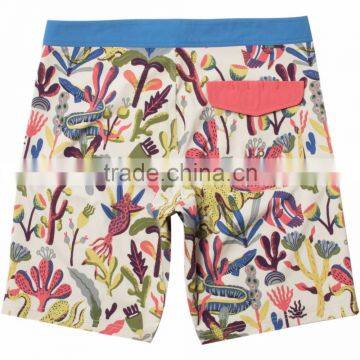 Hot New Summer Mens Surfing Diving Shorts Eco-Friendly Fabric Quick-Drying Active Short Recycled Polyester Spandex Stretchy Mate photo-3