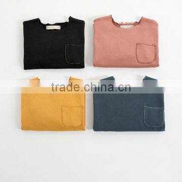 1-6 Years Wholesale 2017 New Full Sleeve Cotton Autumn Solid Kids Boys Shirts (pick Size Color) photo-2