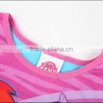 New Design Autumn or Winter Girls Pajamas With Sweatshirt and Pant photo-3