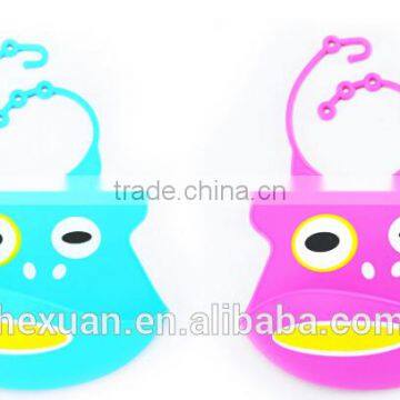 Eco-Friendly Cheap Custom Adult Blank Triangle Crochet Silicon Baby Bib photo-6