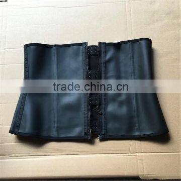 Latex Waist Trainer Zipper Up Waist Trainer Corset Rubber Cincher Silmming Workout Postpartum Waist Body Shaper photo-2