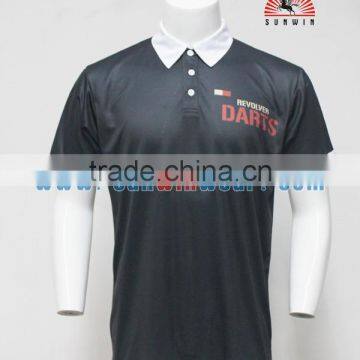 Hot Sale Black Fashion Polo Shirt