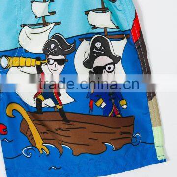 Hot Sale Summer Little Baby Boys Print Swim Shorts Custom Beach Board Shorts Swim Trunks Wholesale photo-6