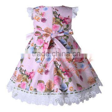 Lovely Lace Flower Girl Dress for Wedding Beautiful Girl photo-3