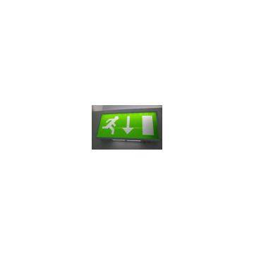 7w rechargeable eixt sign led light
