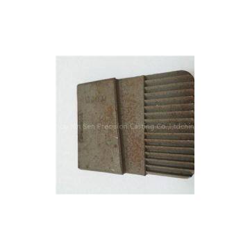 Tooth Shaped Plate Casting
