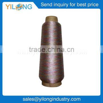 150D/2 Metallic Embroidery Thread with Paper cone colorful