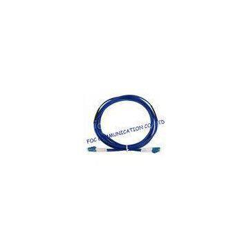 Singlemode Duplex PVC LSZH Fiber Optic Patch Cord LC RoHS Compliant Military