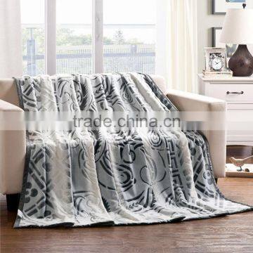 Colorful blanket, blanket factory china low price not wool not ball