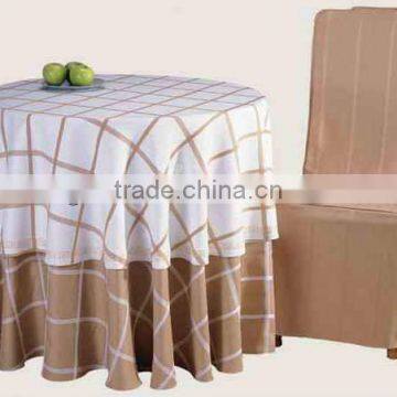 Elegant Hotel Table Cloth in 100% Cotton