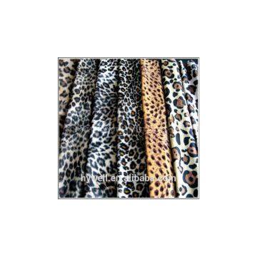 100% Polyester Animal Printed Velboa for Sofa Fabric