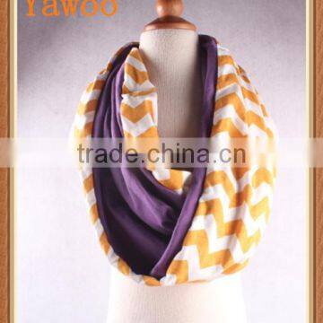 2015 fashion chevron children scarf winter wear cabel scarf knitting pattern two colors machine knit scarf pattern halloween