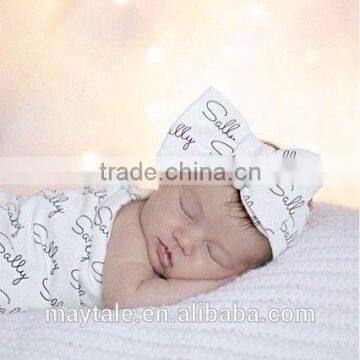 47"x47" Large Jersey Knit Swaddle Blanket photo-5