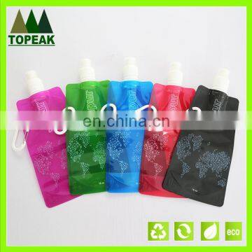 Hot sale Promotional Flexible Collapsible Foldable Water Bottle