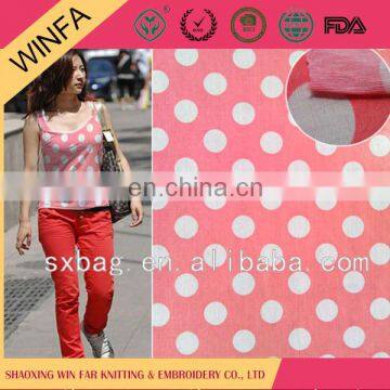 New Products Fashion Plain cotton polyester knit fabric