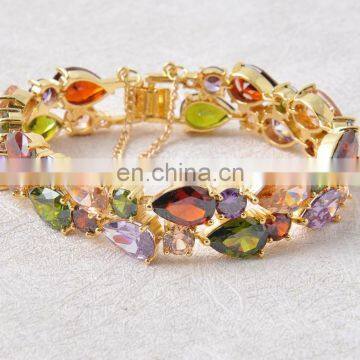 High quality zircon stone bracelet smart gold bracelet charm bracelet