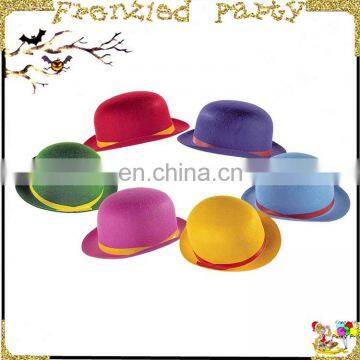 wholesale colorful Felt Derby Hat