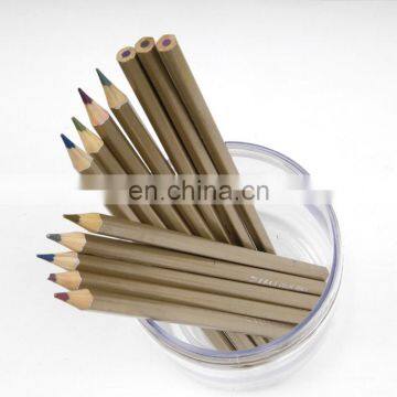 12 Colors Matte Metallic Wooden Colored Pencil Set