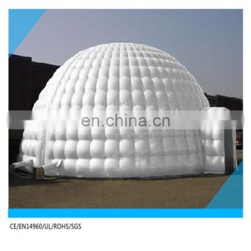 white inflatable igloo inflatable tennis dome