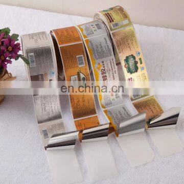 Custom Glossy Roll Adhesive Label /sticker Roll Logo Printed Label photo-3