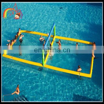 Cheap inflatable water field water sport games,floating sport equipment for sale