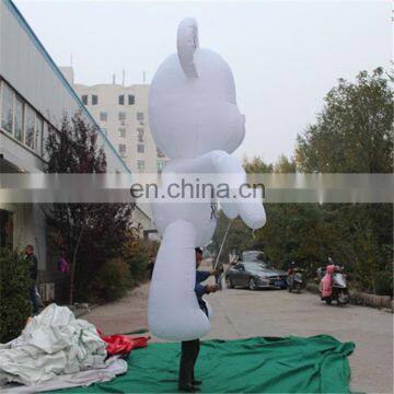 New Design Moving Inflatable Mickey Mouse Cartoon on Shoulders for Sale photo-2