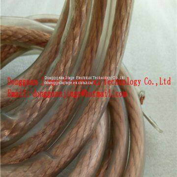 Copper stranded wire slicone tube made in China